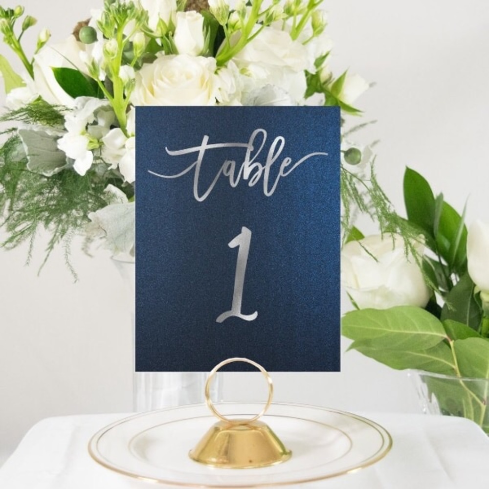 Table Numbers